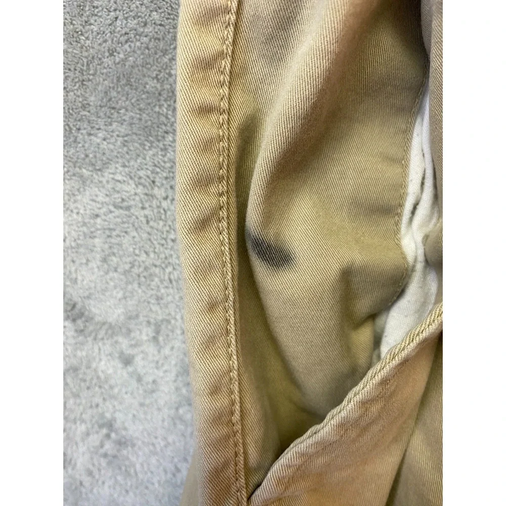 Gap Khakis Men's Pants 36/30 Tan Straight Stretch Chino
